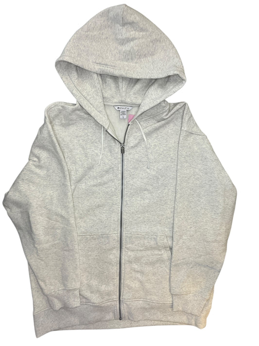 Athletic Jacket By Athleta In Grey, Size:L