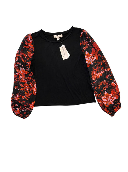 Top Ls By Philosophy In Floral Print, Size:Mp