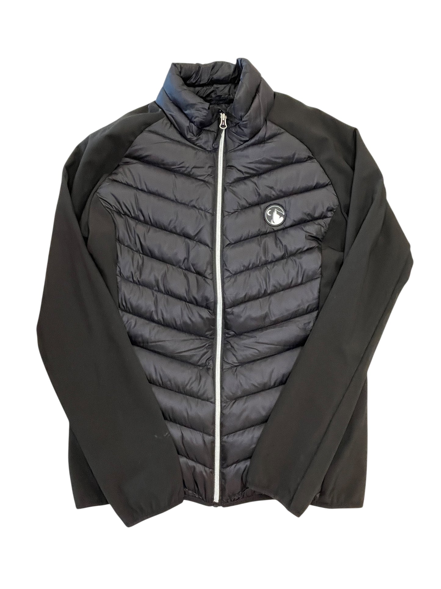 Jacket Puffer & Quilted By Zyia In Black, Size:L