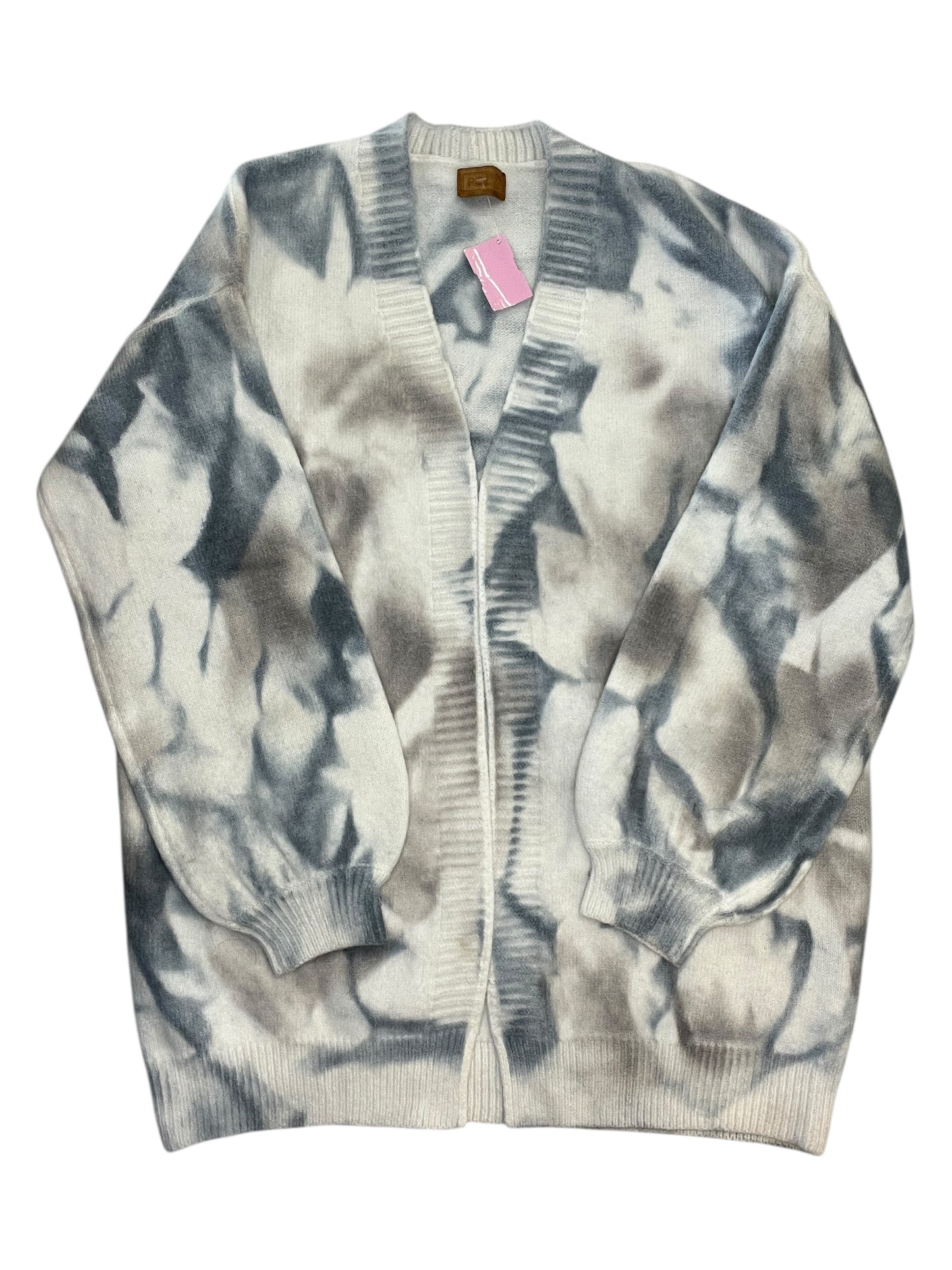 Cardigan By Pol In Blue & White, Size:M