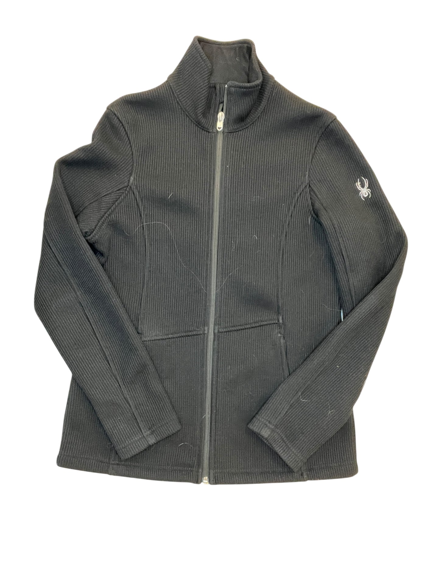 Athletic Jacket By Spyder In Black, Size:M