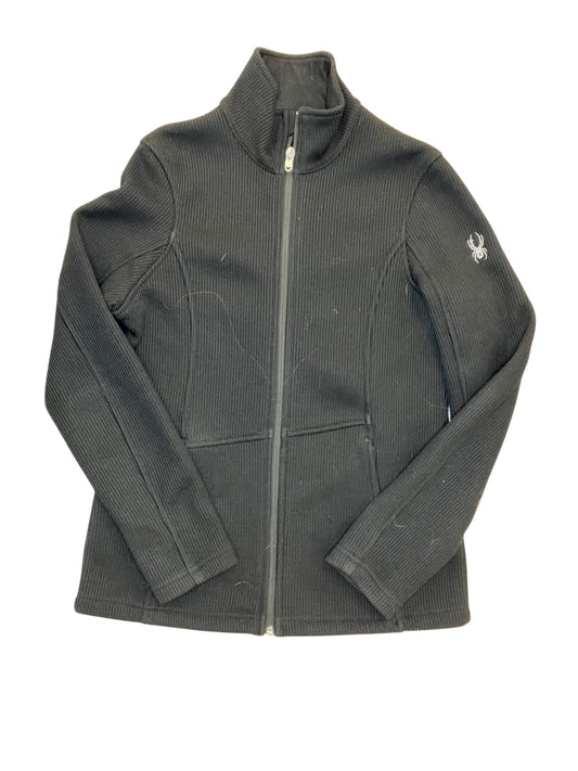 Athletic Jacket By Spyder In Black, Size:M