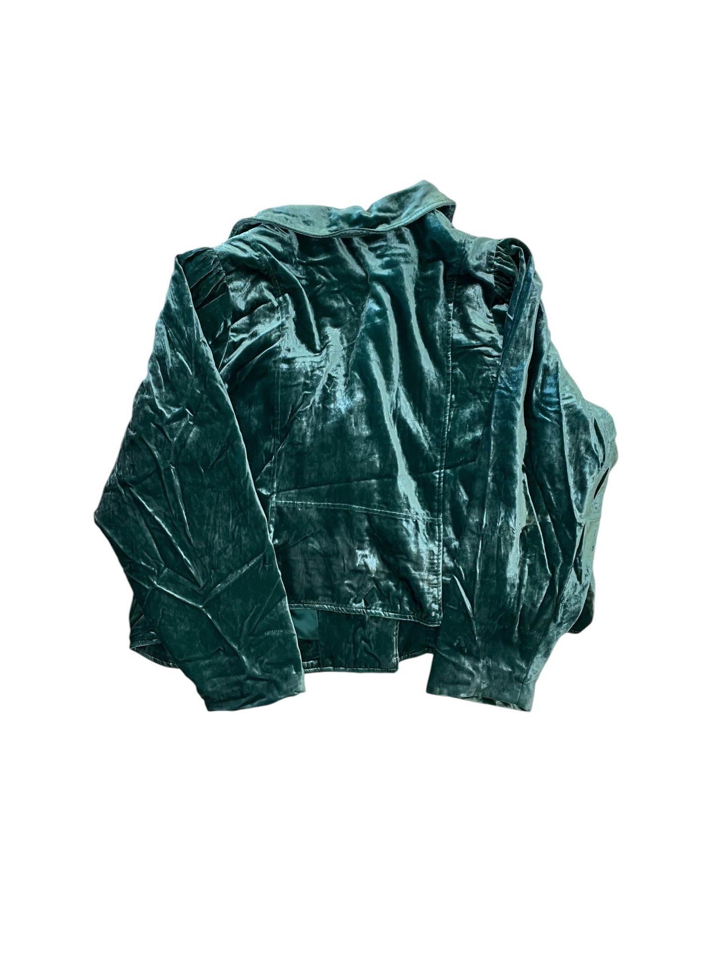 Jacket Moto By Torrid In Green, Size:3X