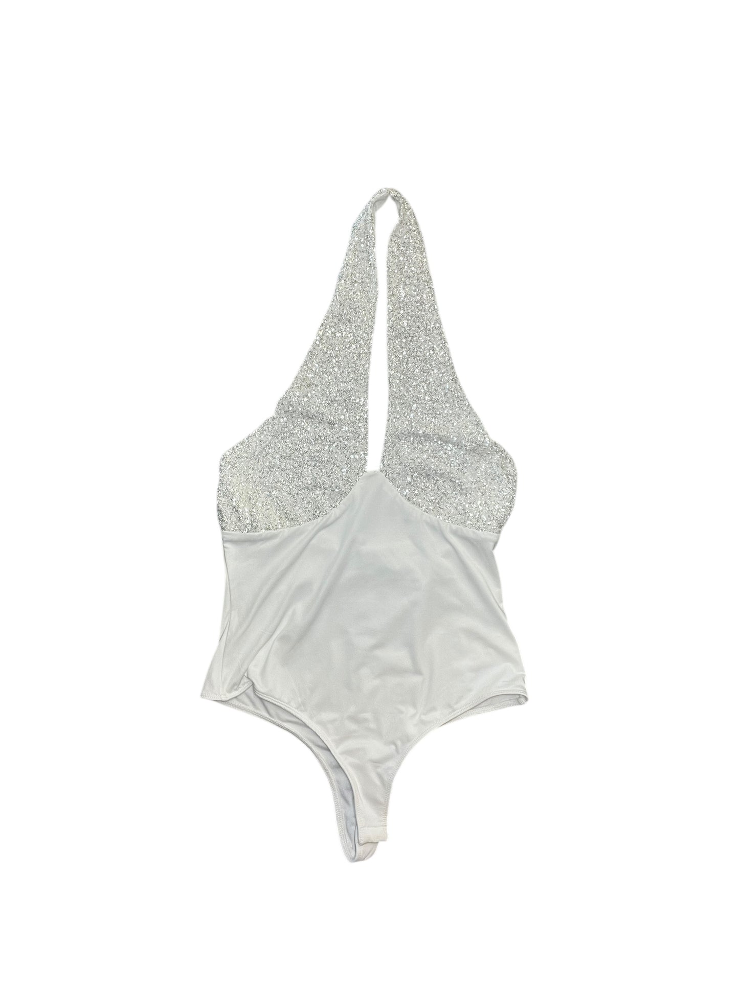 Bodysuit By 12Th Tribe In White, Size:L