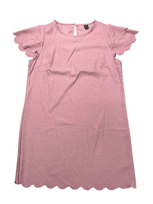 Dress Casual Midi By Shein In Pink, Size:M