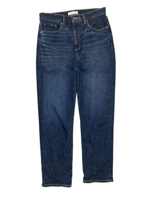 Jeans Straight By Loft In Blue Denim, Size:6