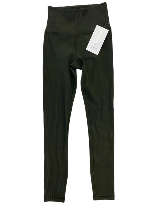 Athletic Leggings By Athleta In Green, Size:Xs