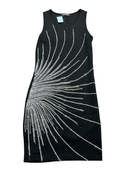 Dress Party Midi By Clothes Mentor In Black, Size:S