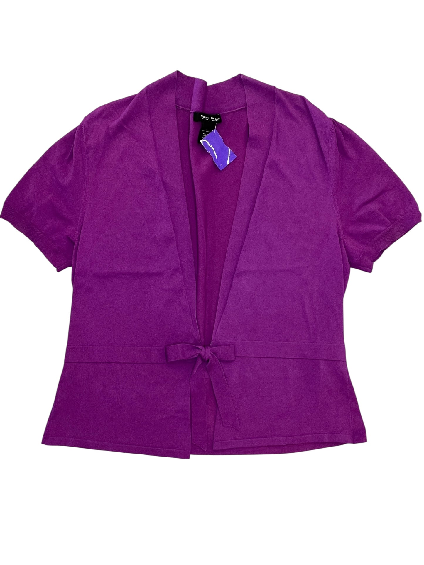 Blouse Ss By White House Black Market In Purple, Size:L