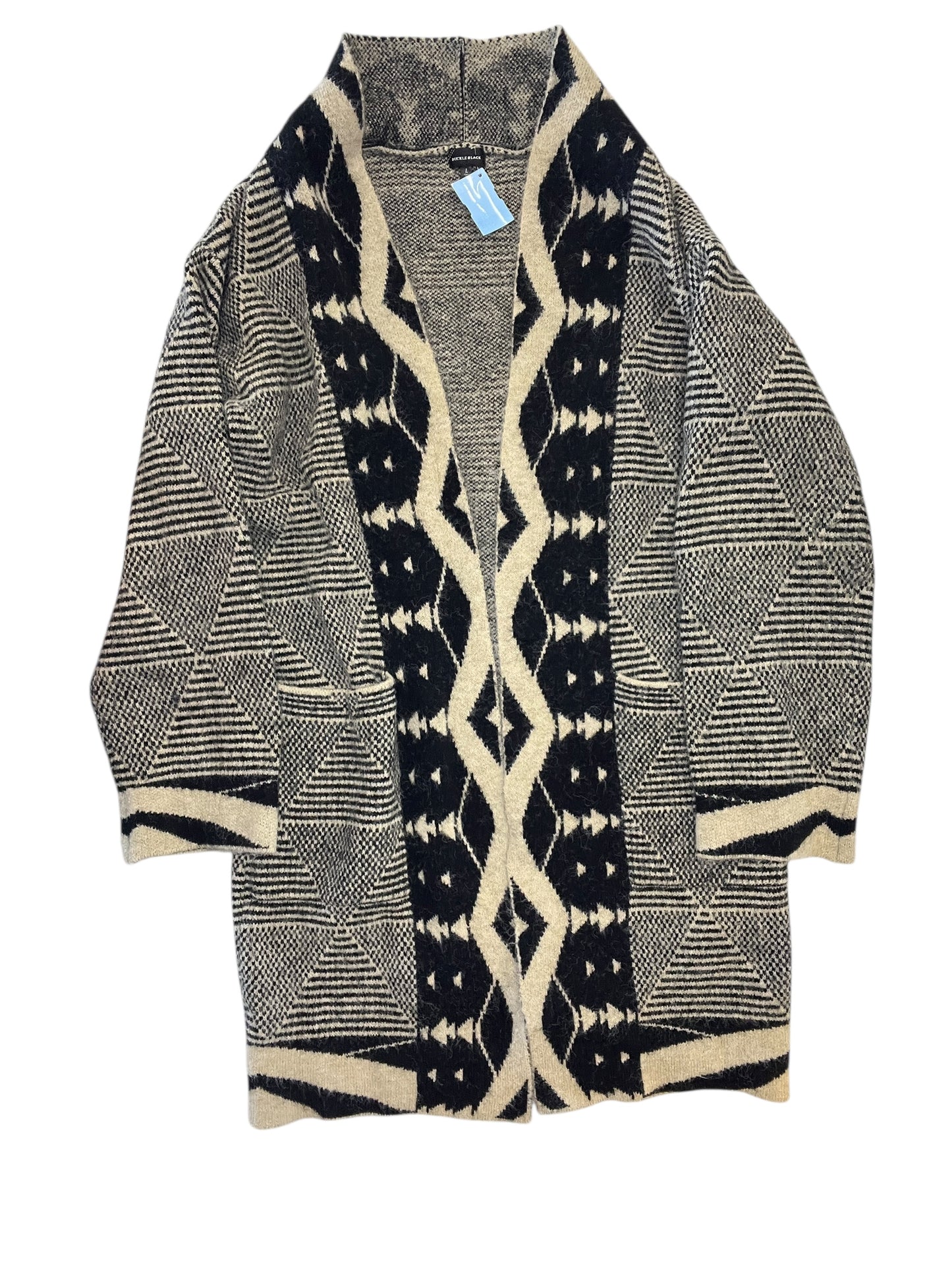 Cardigan By Buckle Black In Tan, Size:L