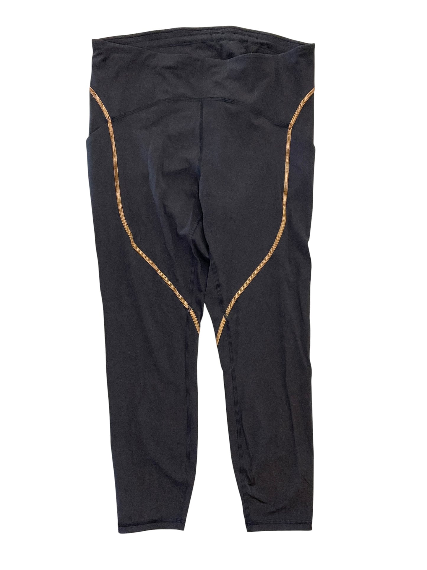 Athletic Leggings By Lululemon In Black, Size:Xl
