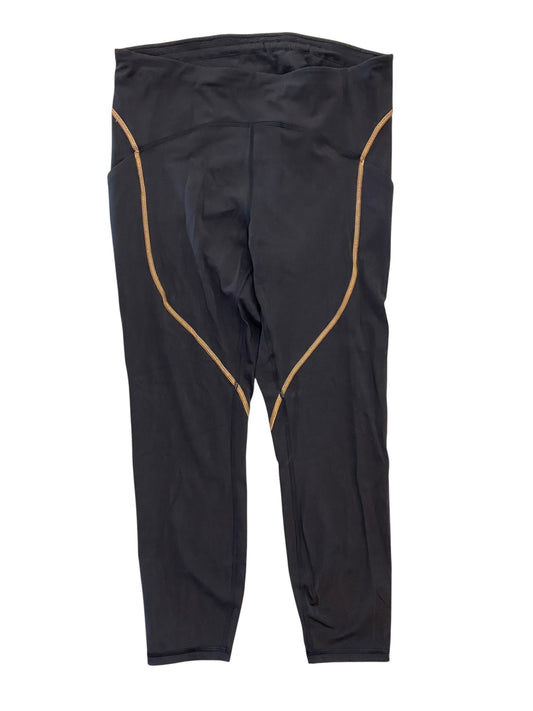 Athletic Leggings By Lululemon In Black, Size:Xl