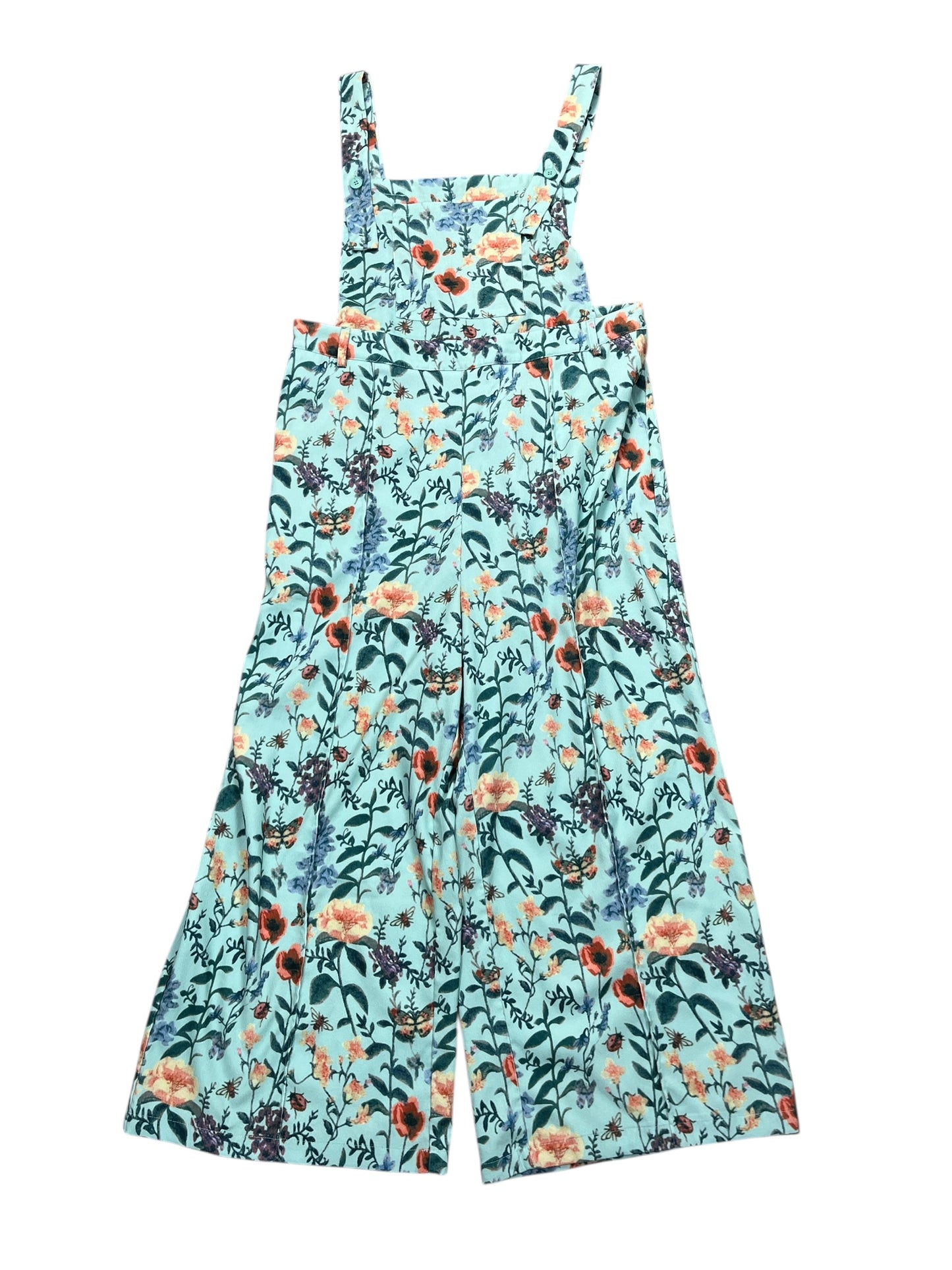 Overalls By Cider In Floral Print, Size:1X