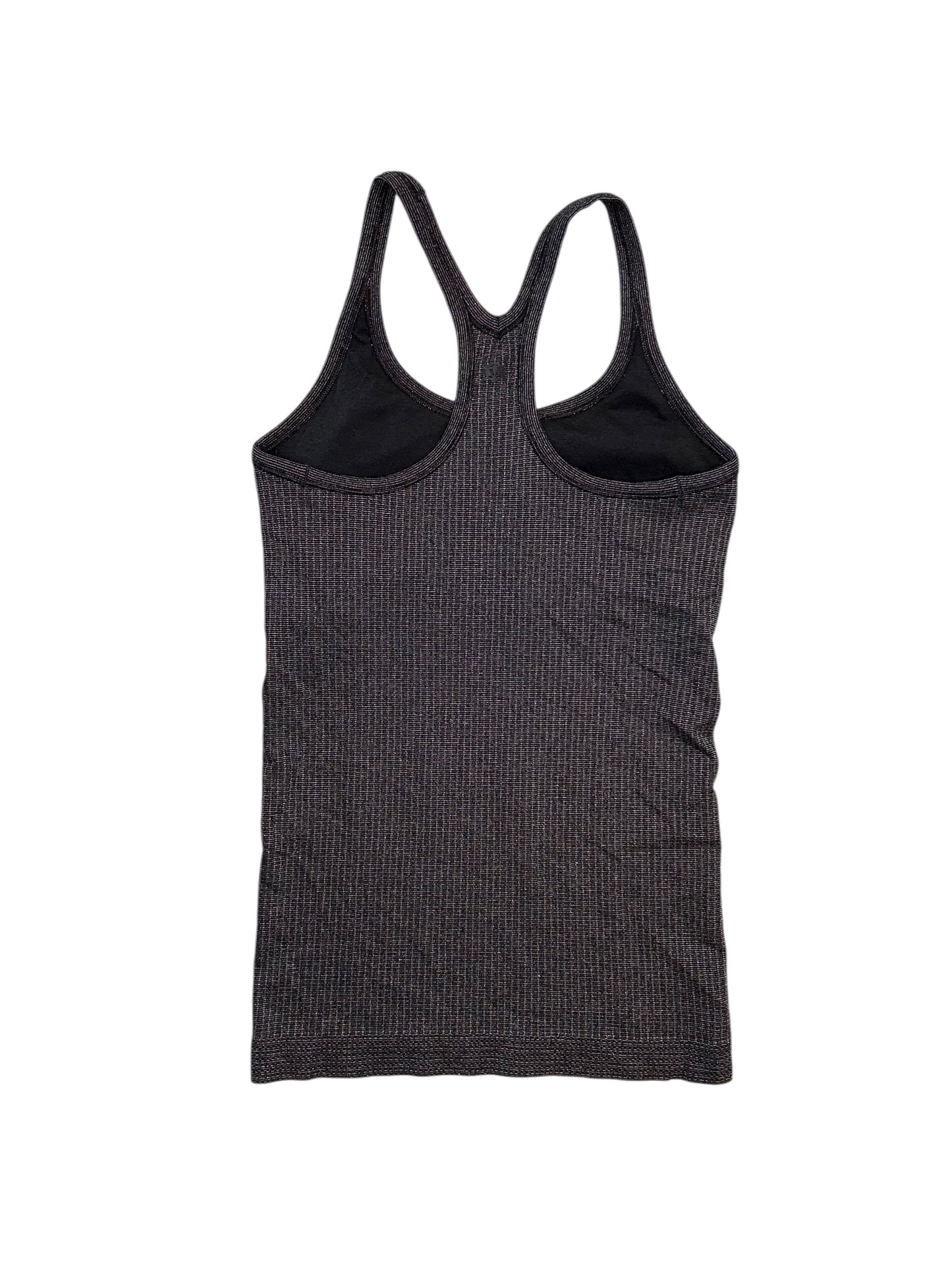 Athletic Tank Top By Lululemon In Silver, Size:S