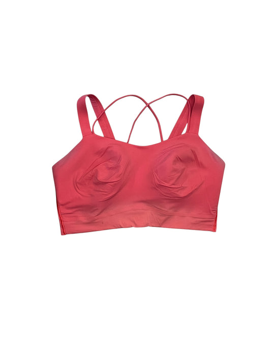 Athletic Bra By Lululemon In Pink, Size:Xl