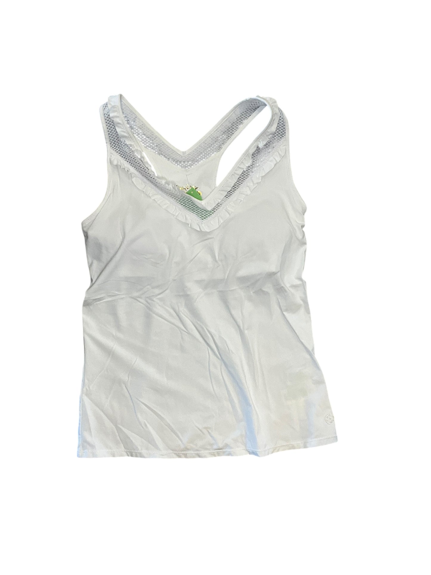 Tank Top Designer By Lilly Pulitzer In White, Size:Xs