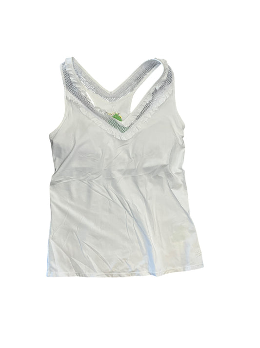 Tank Top Designer By Lilly Pulitzer In White, Size:Xs