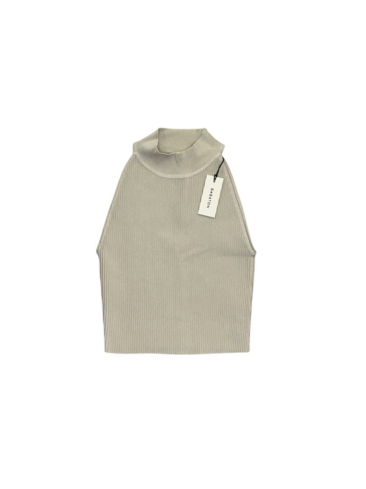 Top Sleeveless By Babaton In Tan, Size:Xs