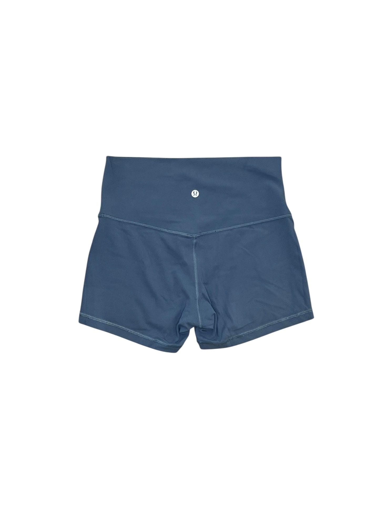 Athletic Shorts By Lululemon In Blue, Size:M