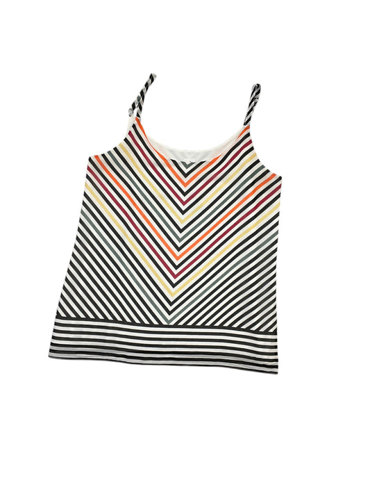 Blouse Sleeveless By Cabi In Striped Pattern, Size:M