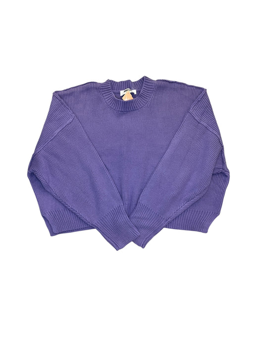 Sweater By Double Zero In Purple, Size:L