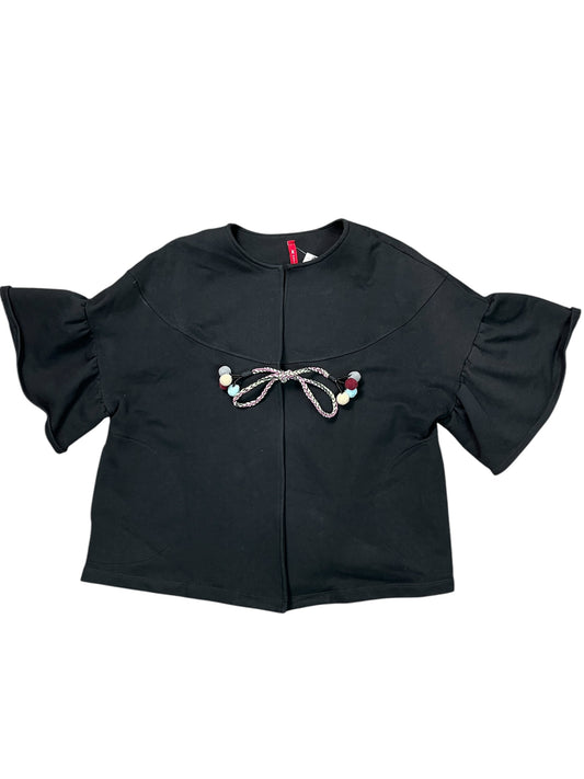 Cardigan By Ic By Connie K In Black, Size:L