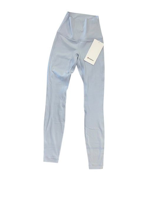 Athletic Leggings By Lululemon In Blue, Size:Xs