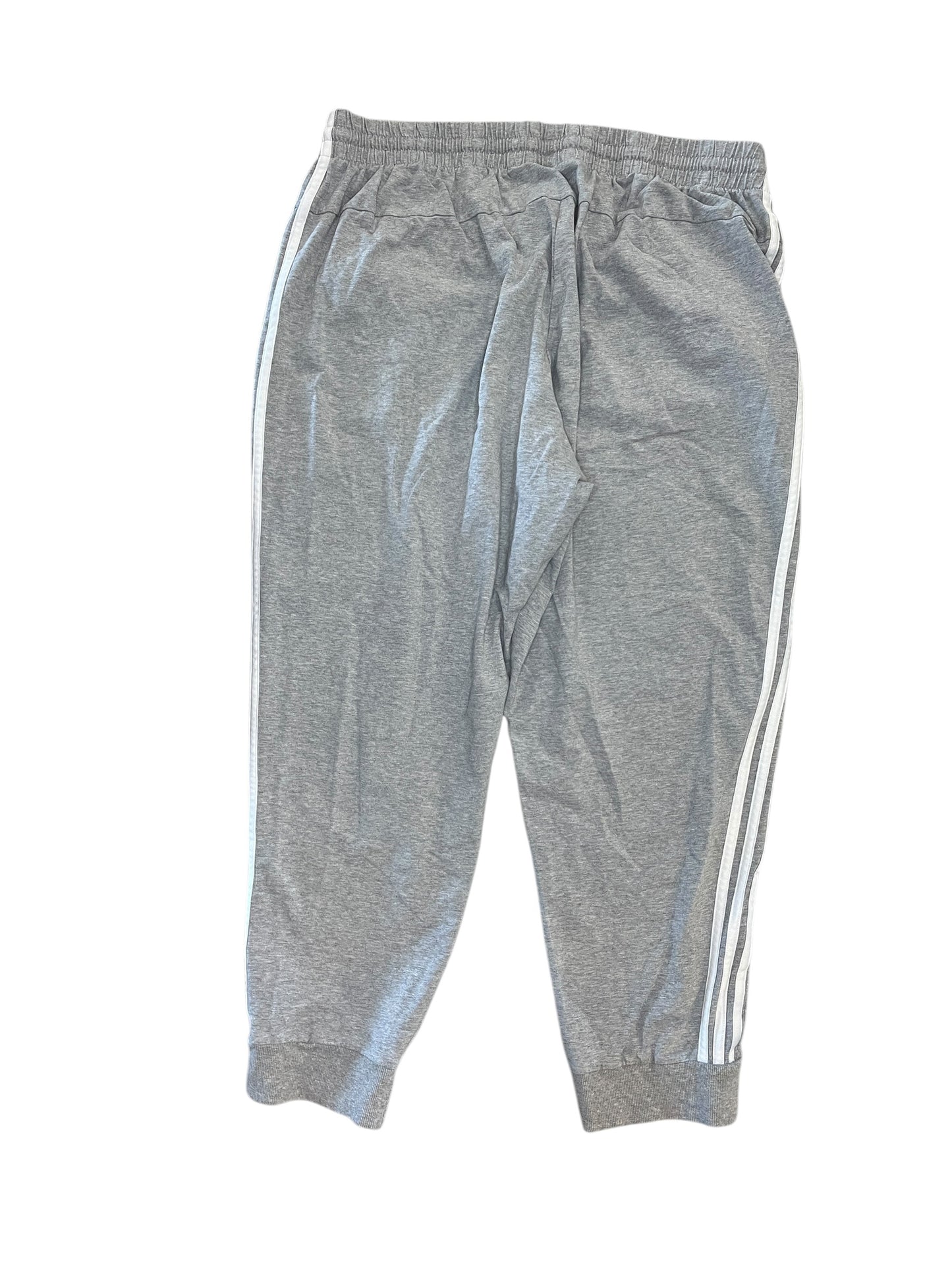 Athletic Pants By Adidas In Grey, Size:2X