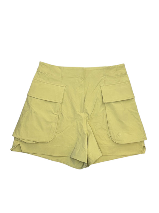 Shorts By Lululemon In Chartreuse, Size:S
