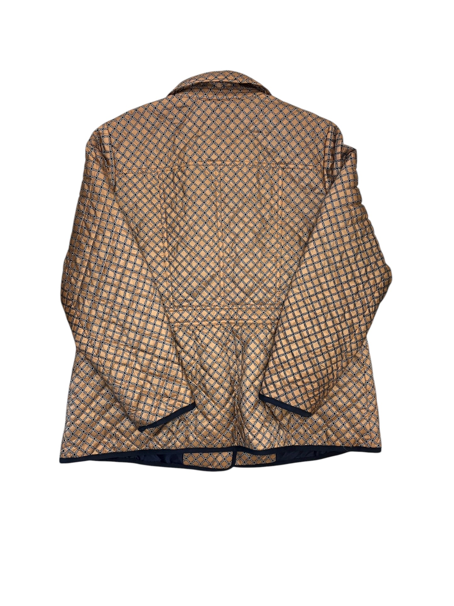 Jacket Puffer & Quilted By Talbots In Brown, Size:1X