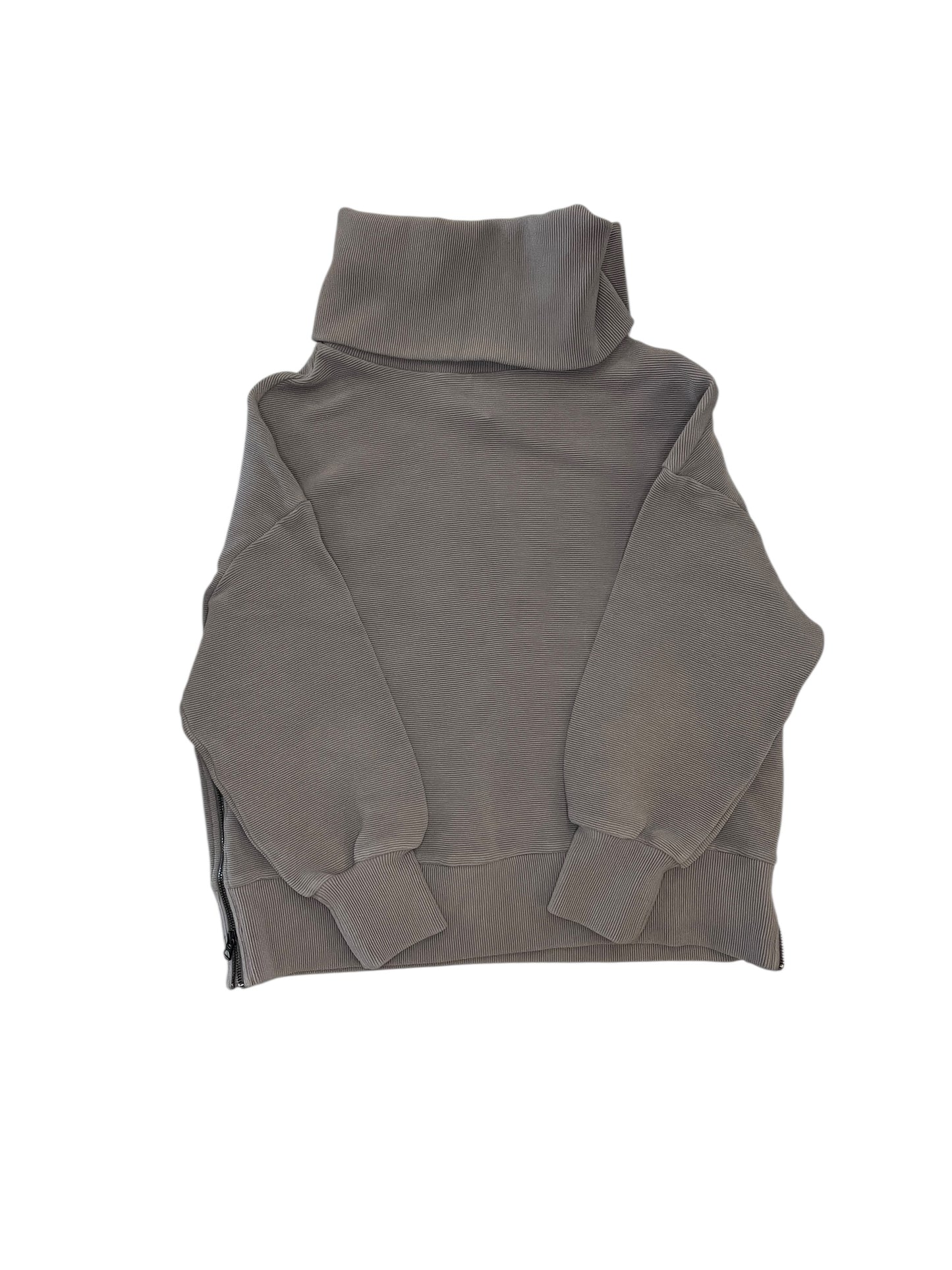 Sweatshirt Collar By Varley In Grey, Size:M