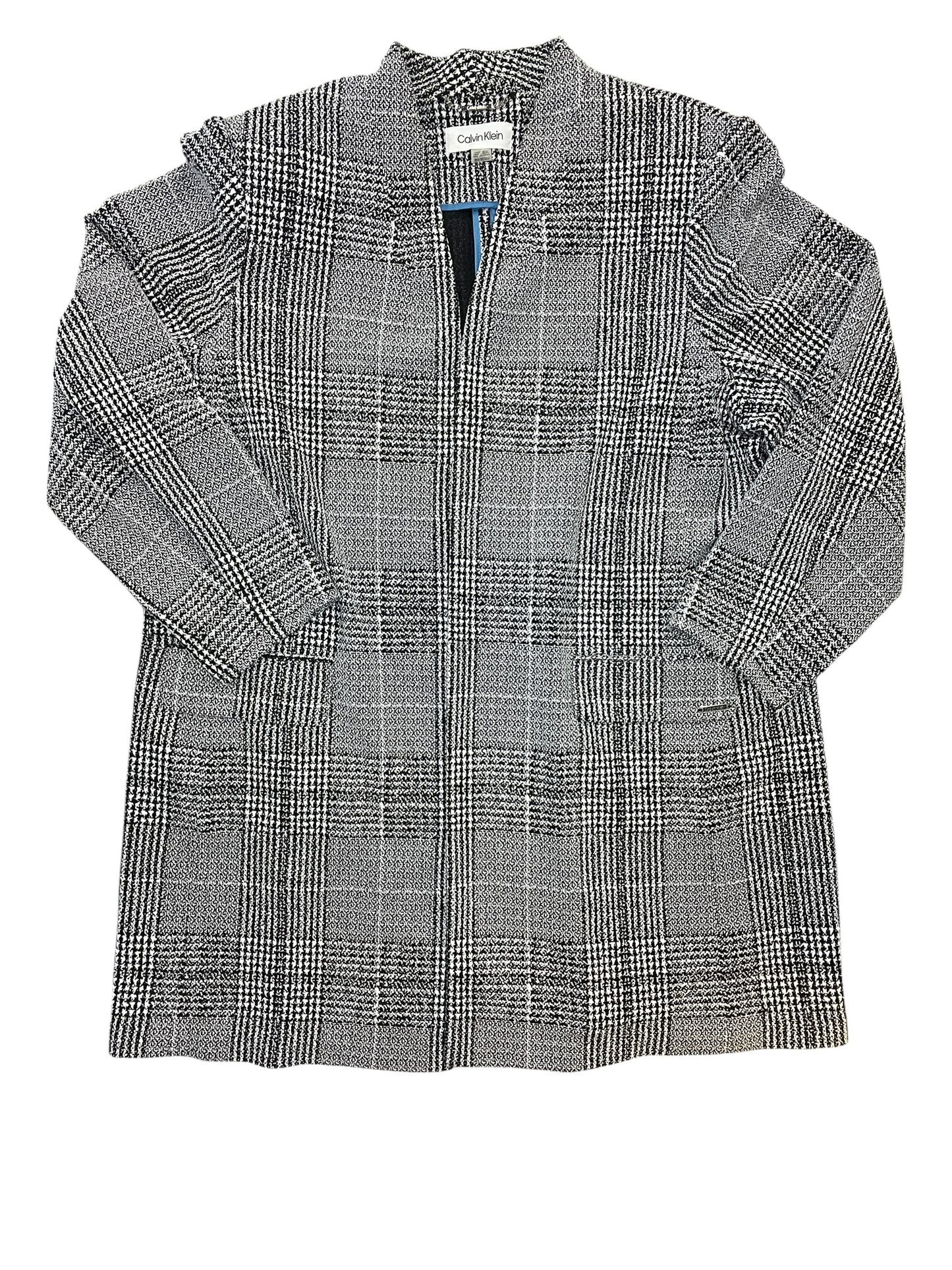 Blazer By Calvin Klein In Black & White, Size:Xxl