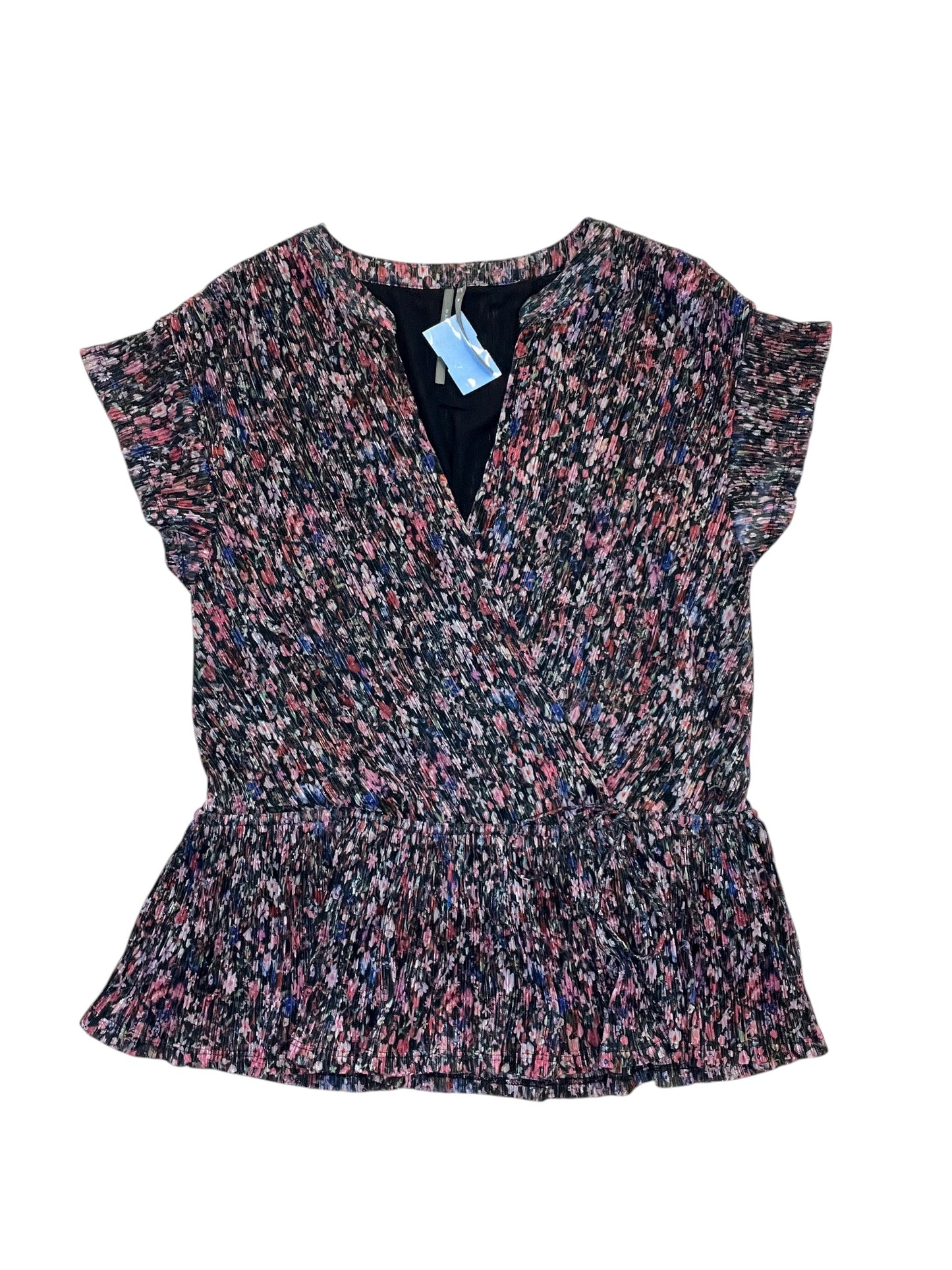 Top Sleeveless By Anthropologie In Floral Print, Size:M