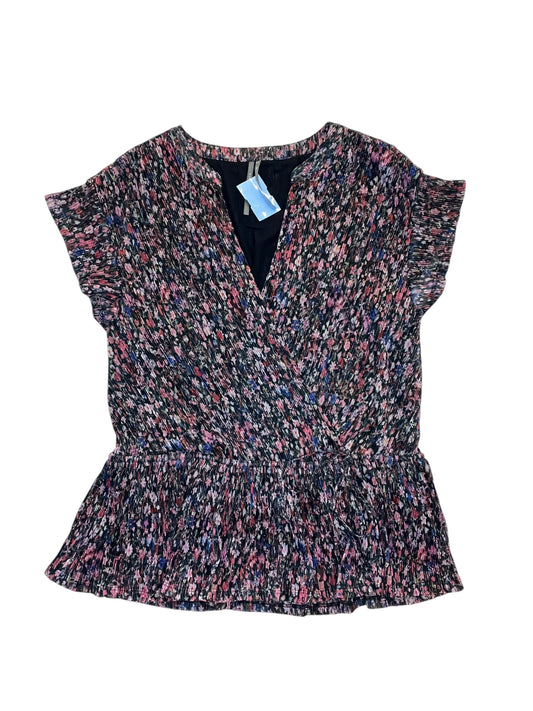 Top Sleeveless By Anthropologie In Floral Print, Size:M