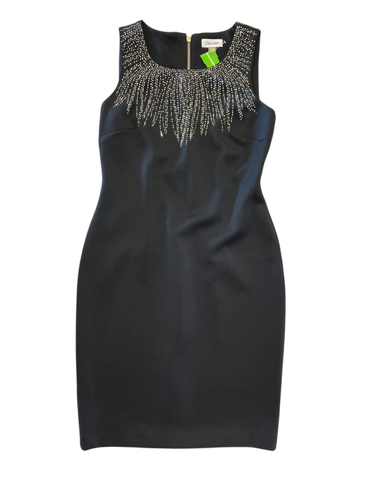 Dress Party Short By Calvin Klein In Black, Size:M