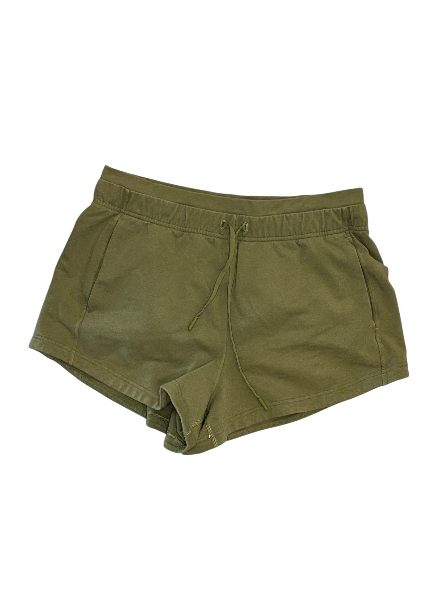Athletic Shorts By Lululemon In Green, Size:M