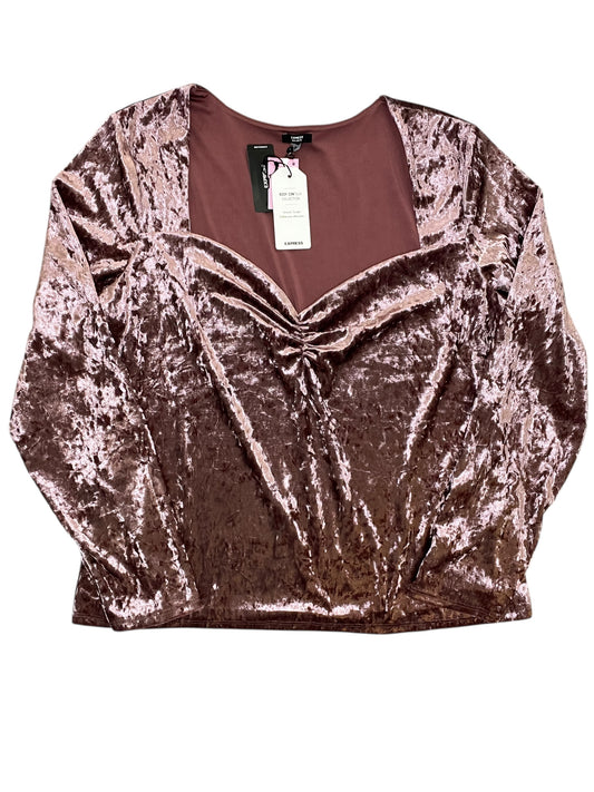 Top Ls By Express In Pink, Size:Xl