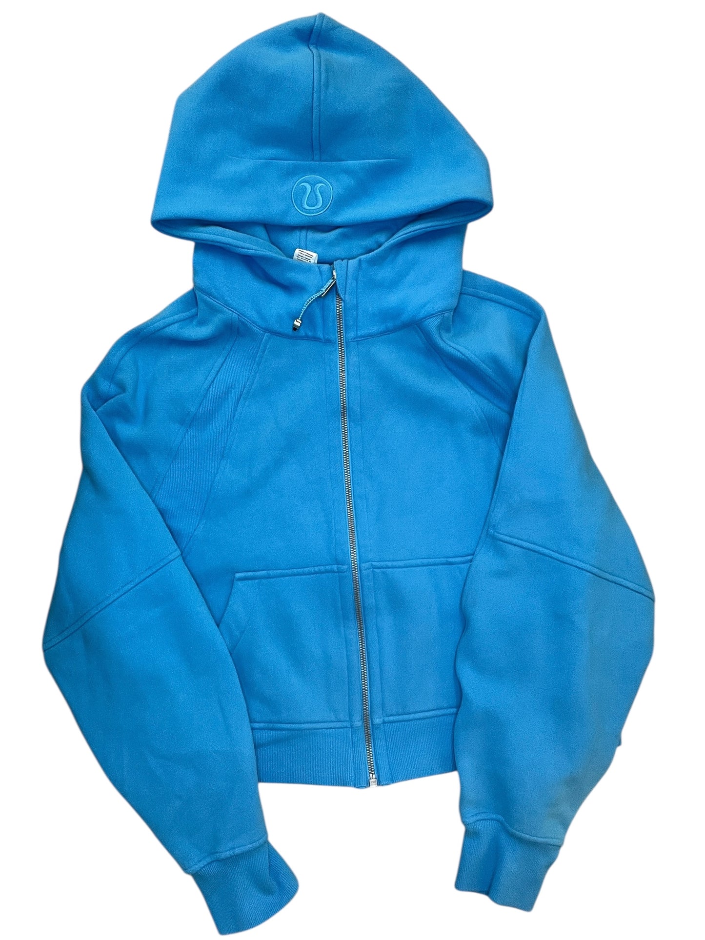 Athletic Jacket By Lululemon In Blue, Size:Xs