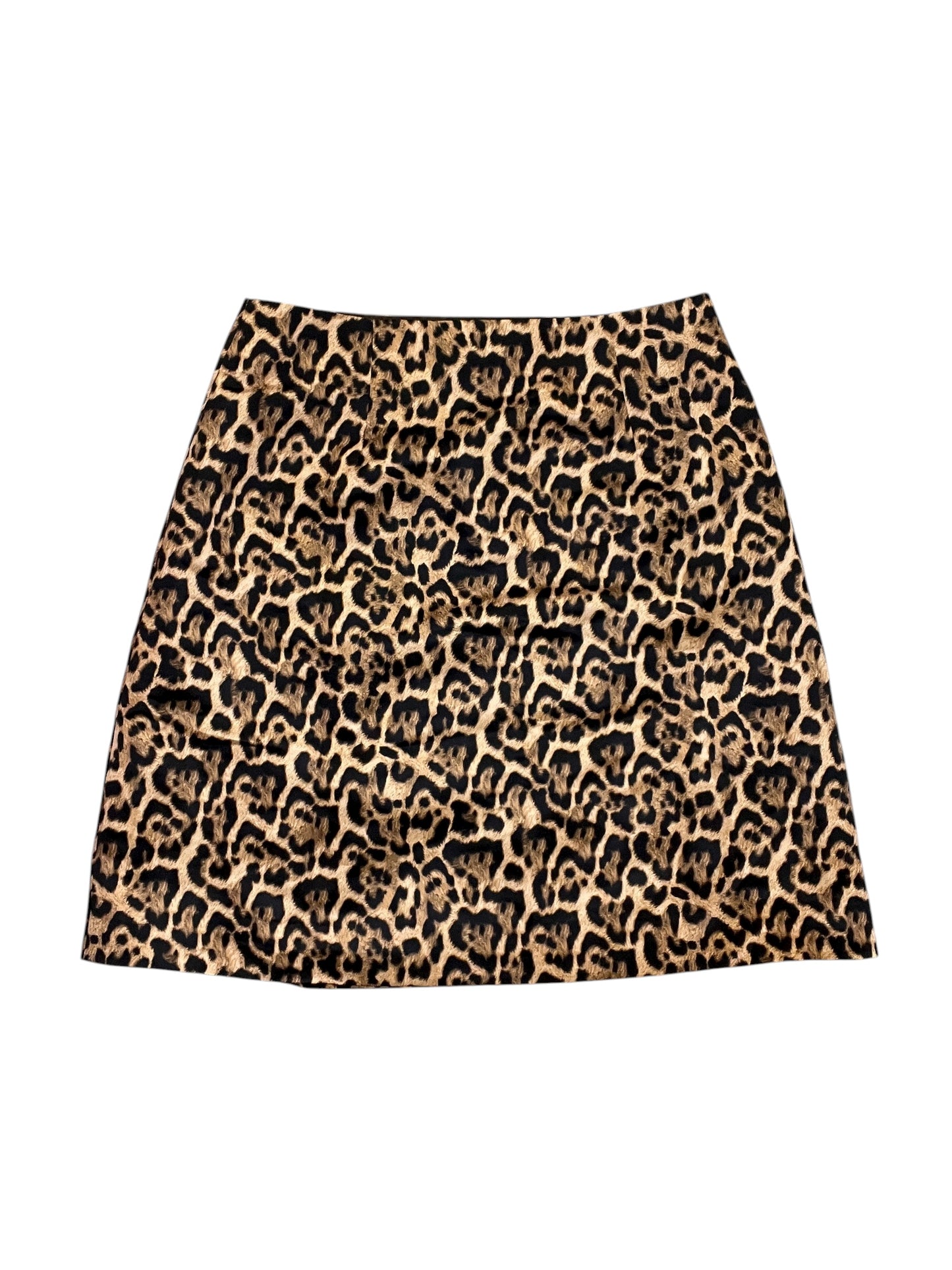Skirt Midi By J. Crew In Animal Print, Size:S