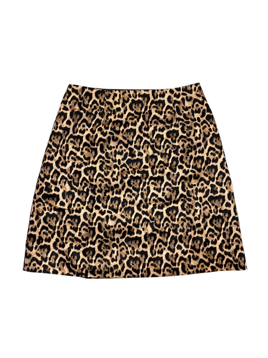 Skirt Midi By J. Crew In Animal Print, Size:S