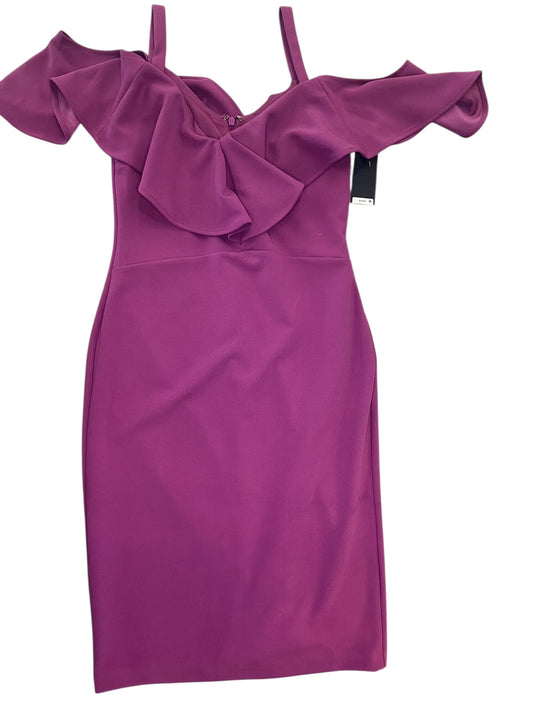 Dress Party Midi By Rachel Roy In Purple, Size:M