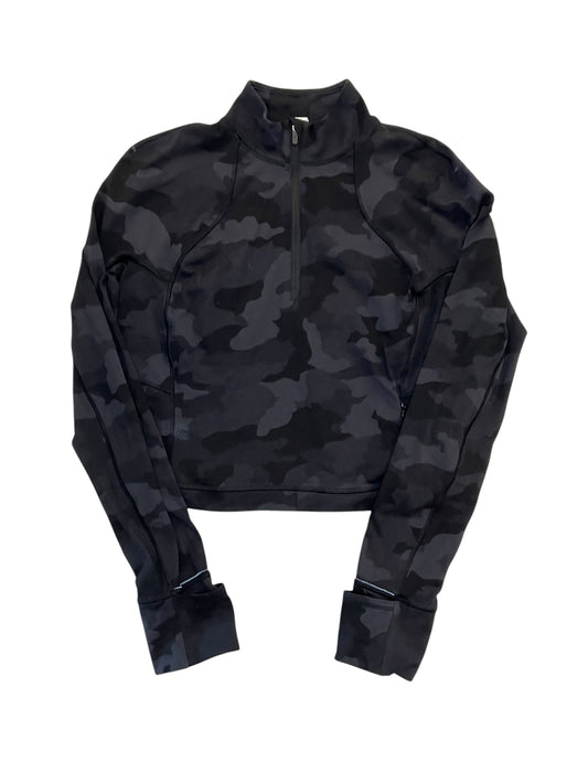 Athletic Jacket By Lululemon In Camouflage Print, Size:M