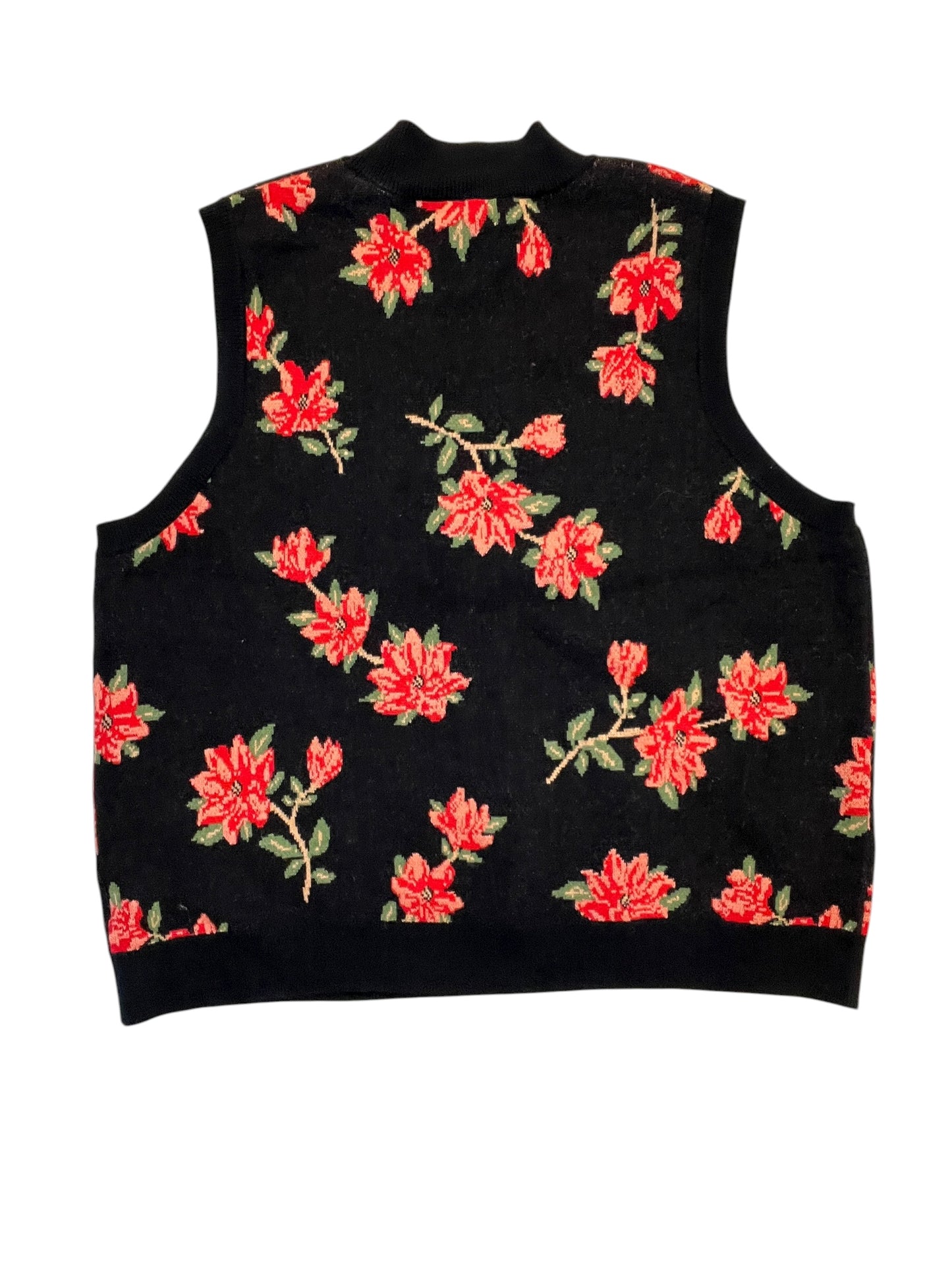 Vest Sweater By Draper James Rsvp In Black, Size:1X