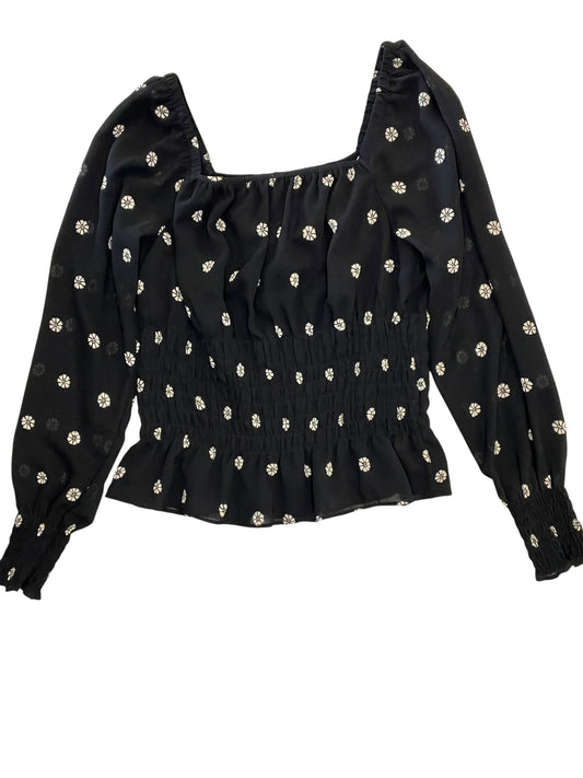 Blouse Ls By Madewell In Floral Print, Size:S