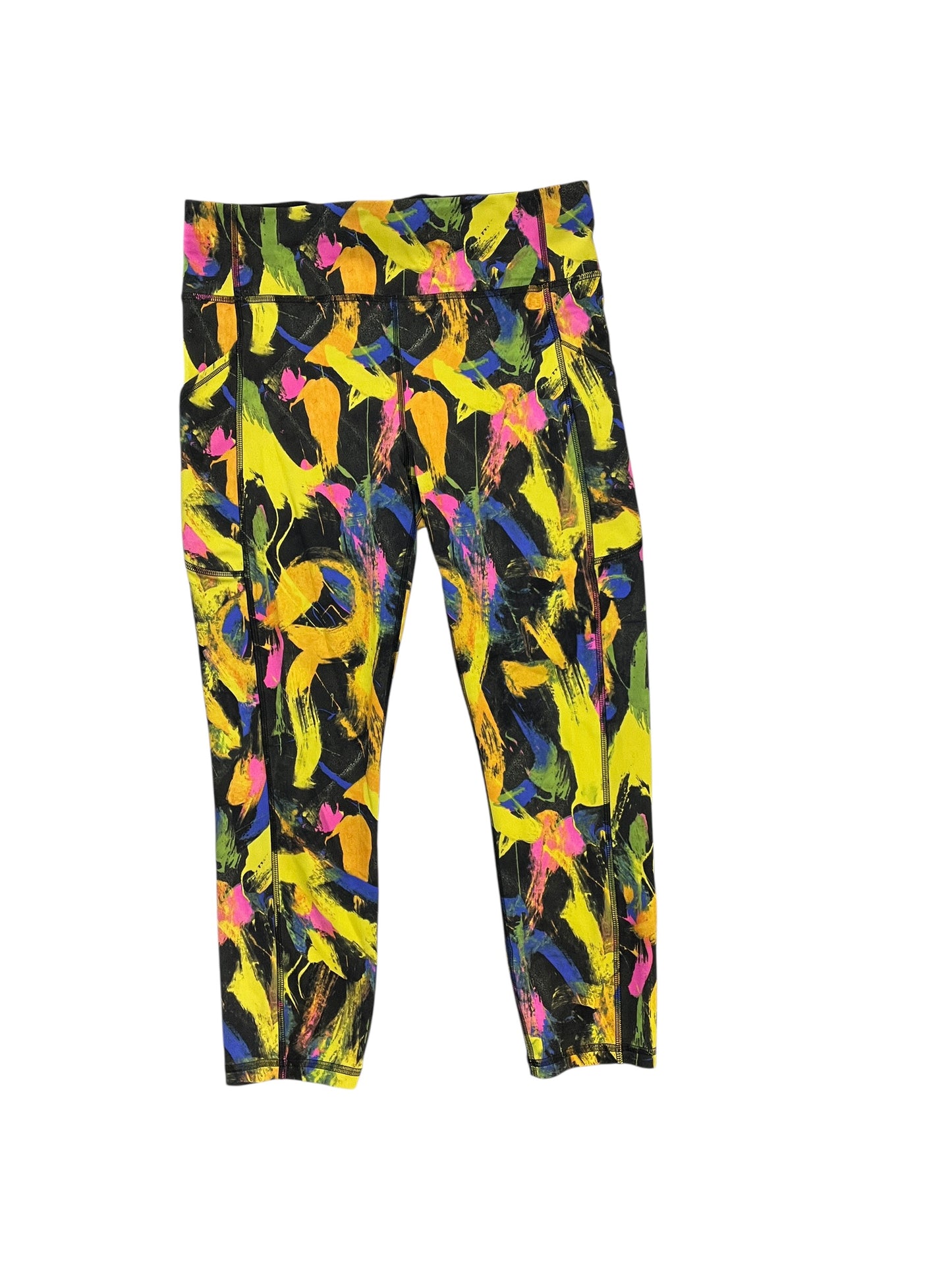 Athletic Leggings By Lululemon In Multi, Size:M
