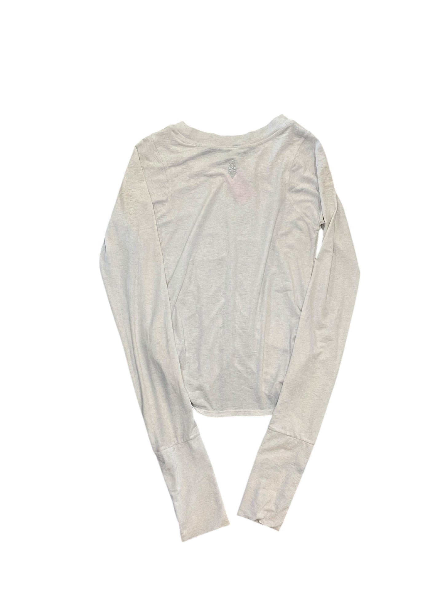 Athletic Top Ls Crewneck By Free People In White, Size:S