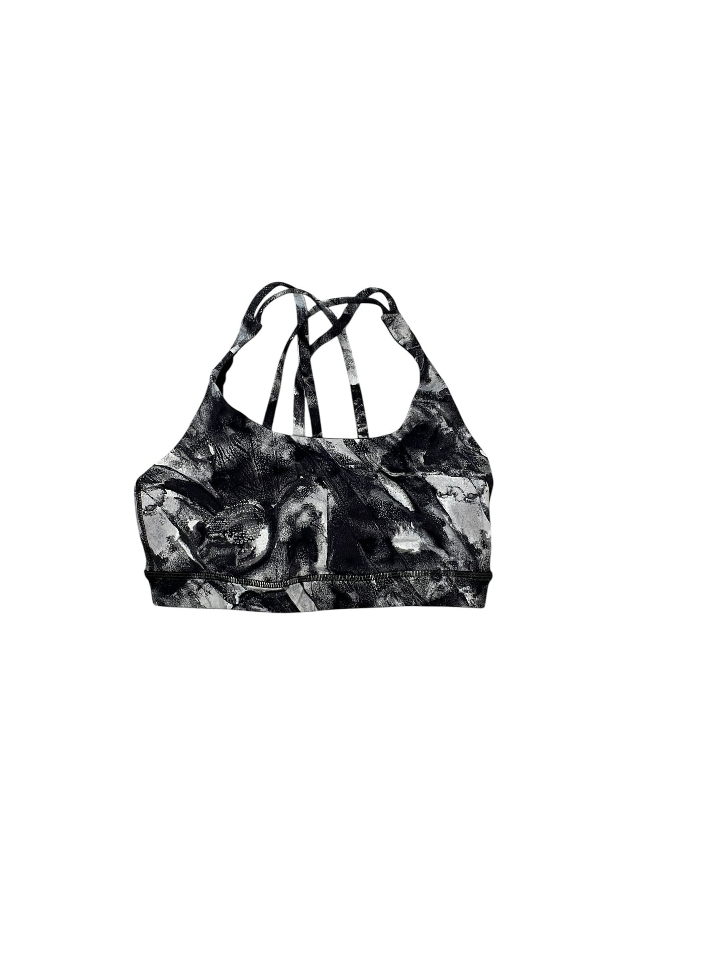 Athletic Bra By Lululemon In Grey, Size:M