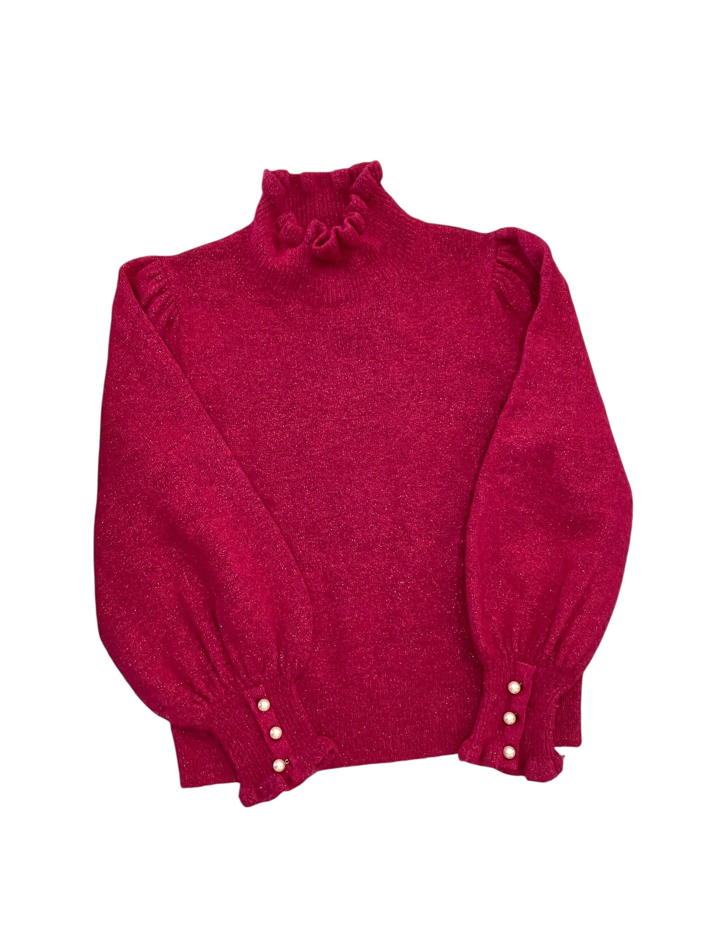 Sweater Designer By Kate Spade In Pink, Size:M