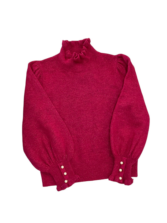 Sweater Designer By Kate Spade In Pink, Size:M