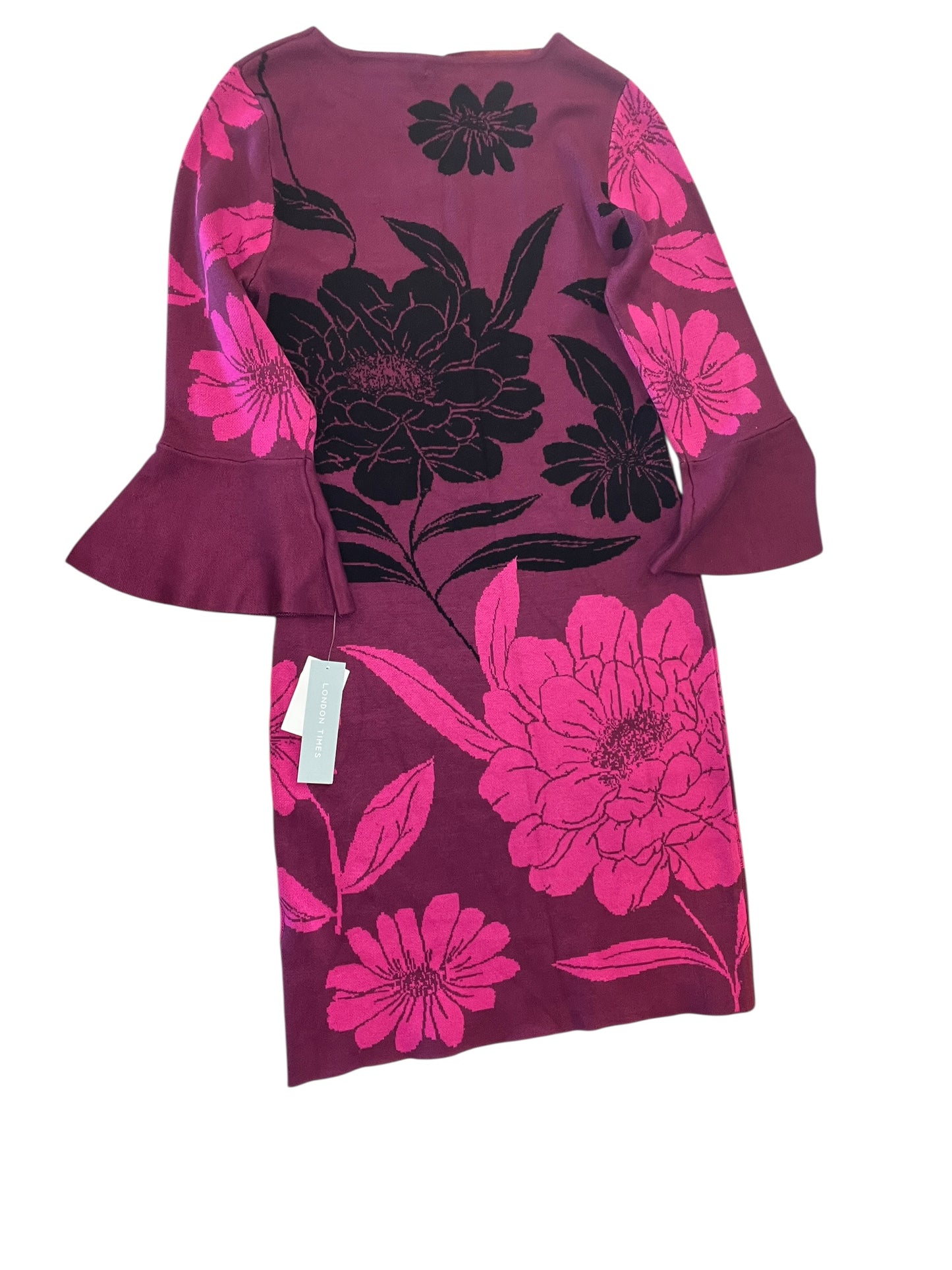 Dress Casual Short By London Times In Purple, Size:L